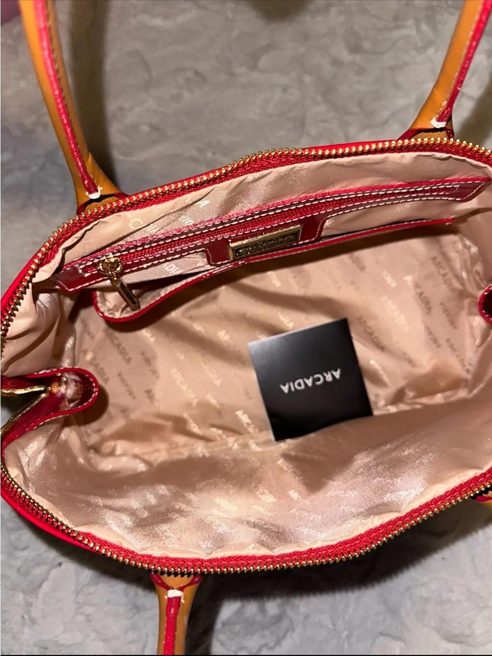 Arcadia Red Patent